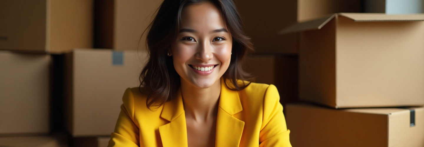 Flux_Dev_A_young_woman_with_a_bright_and_warm_smile_wearing_a__0