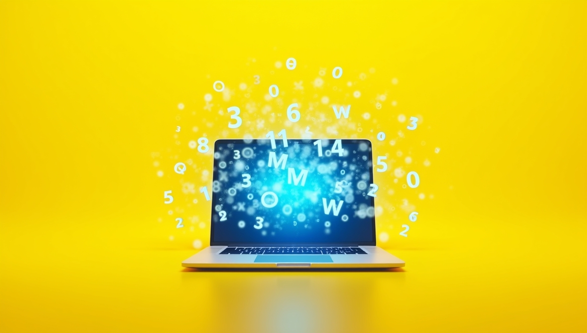 Flux_Dev_highresolution_stock_photo_of_a_laptop_on_a_bright_ye_3