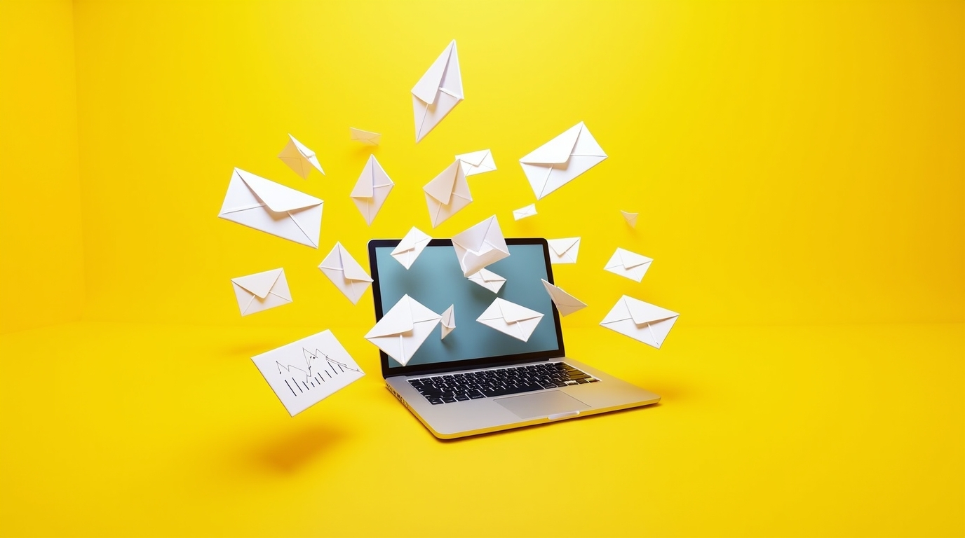 Flux_Dev_professional_photo_of_A_sleek_silver_laptop_sits_cent_0